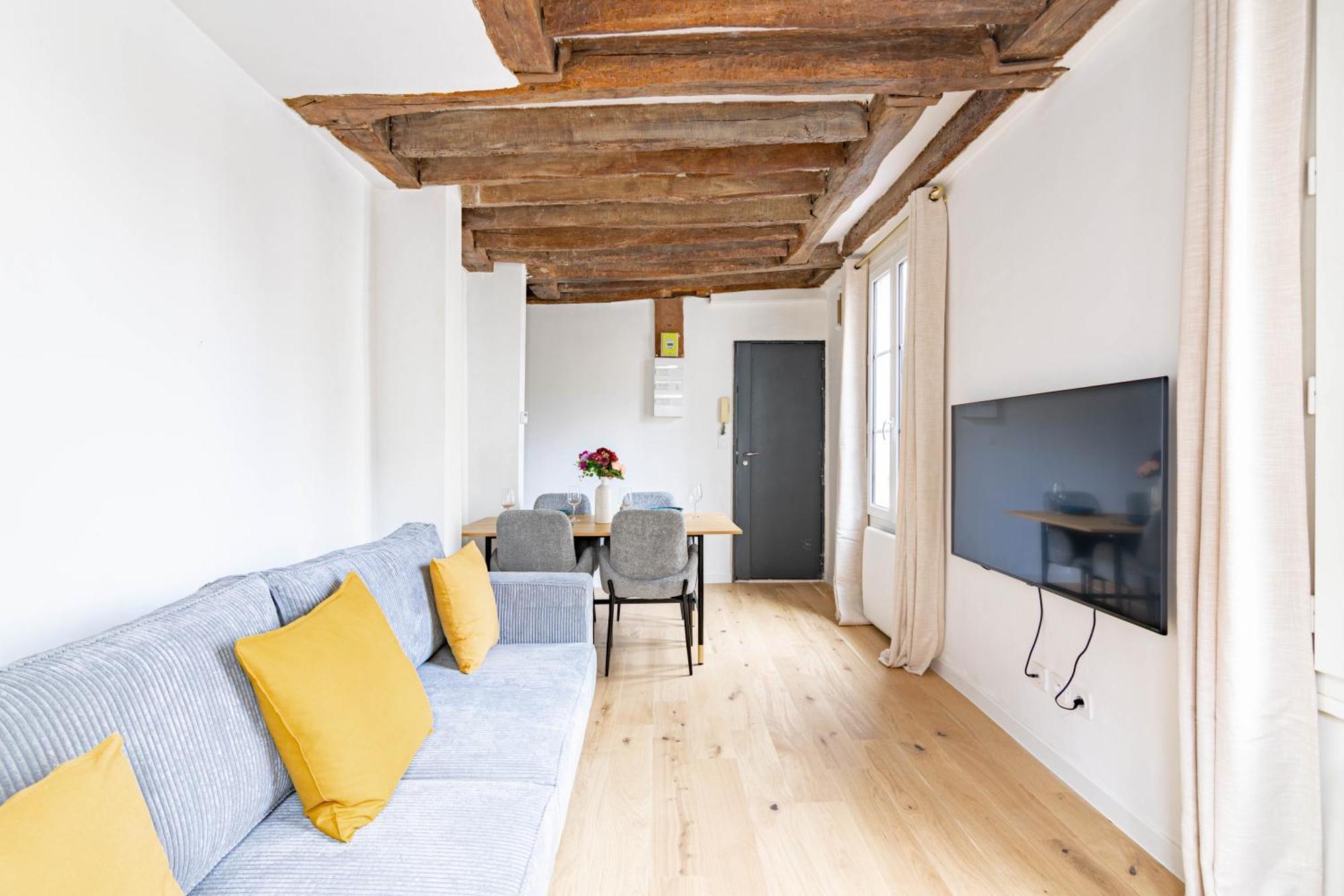 Appartement Quartier Fontaine Chatelet Les Halles Free Netflix Παρίσι Εξωτερικό φωτογραφία