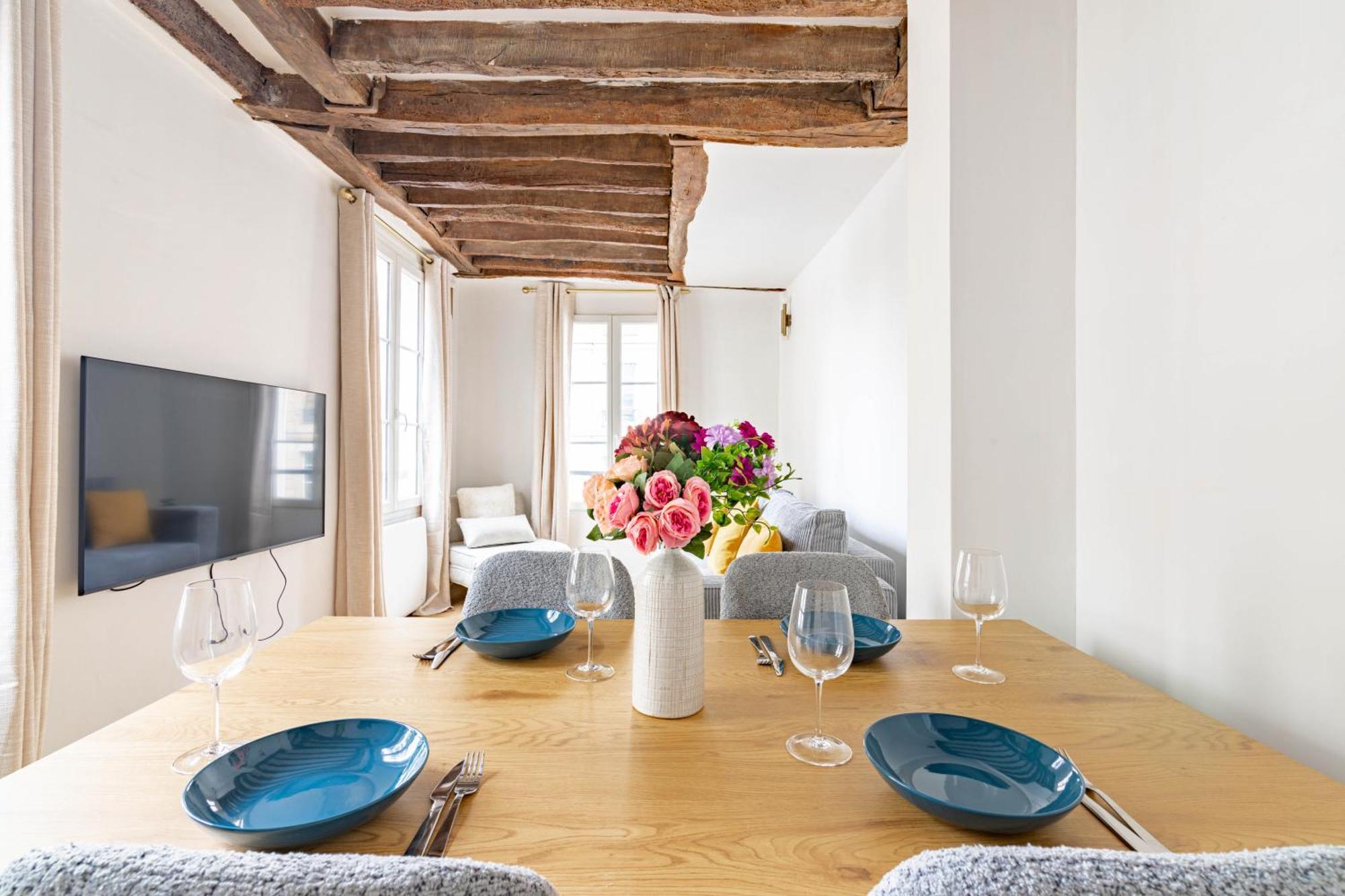 Appartement Quartier Fontaine Chatelet Les Halles Free Netflix Παρίσι Εξωτερικό φωτογραφία